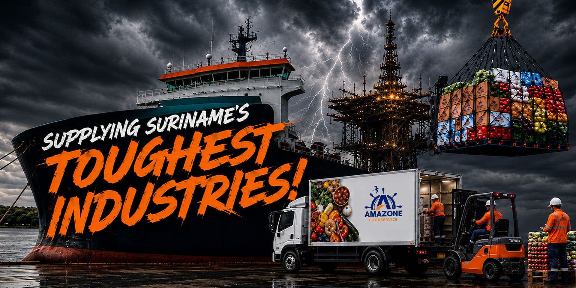 Supplying Suriname's Toughest Industries - Amazone Foodservice